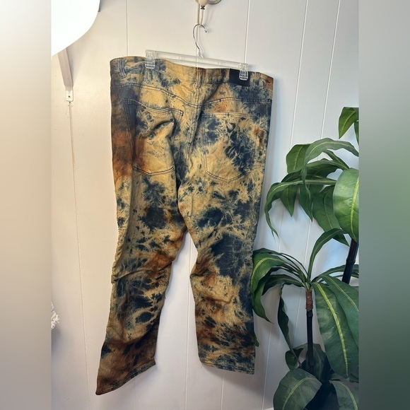 1738 Dynasty Men’s Tie Dyed Distressed Jeans Size 48 - Picture 5 of 13